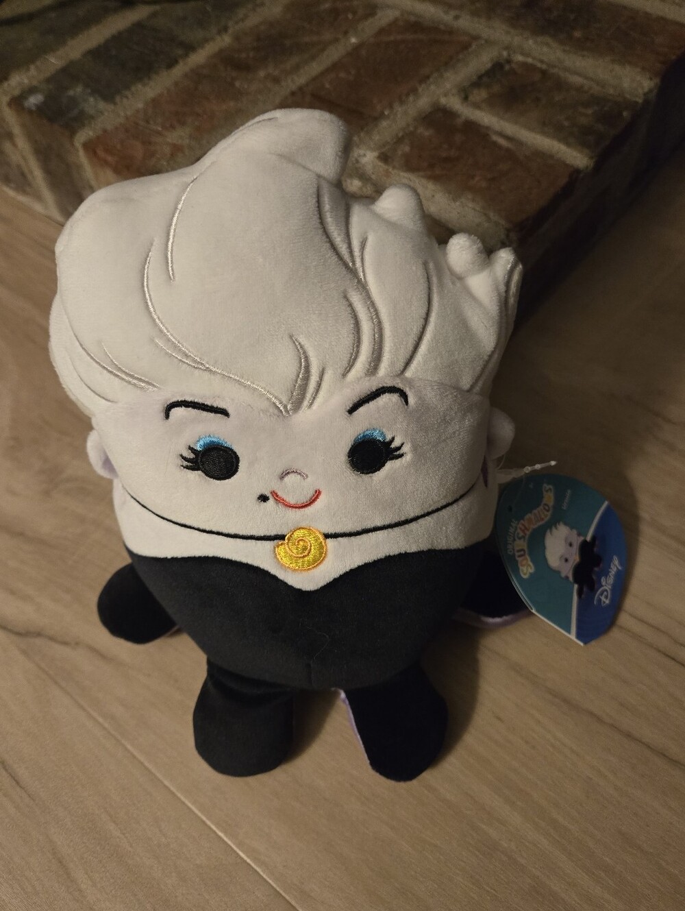 Original Disney Ursula Squishmallow 7.5” Plush NWT
